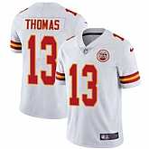Nike Kansas City Chiefs #13 De'Anthony Thomas White NFL Vapor Untouchable Limited Jersey,baseball caps,new era cap wholesale,wholesale hats